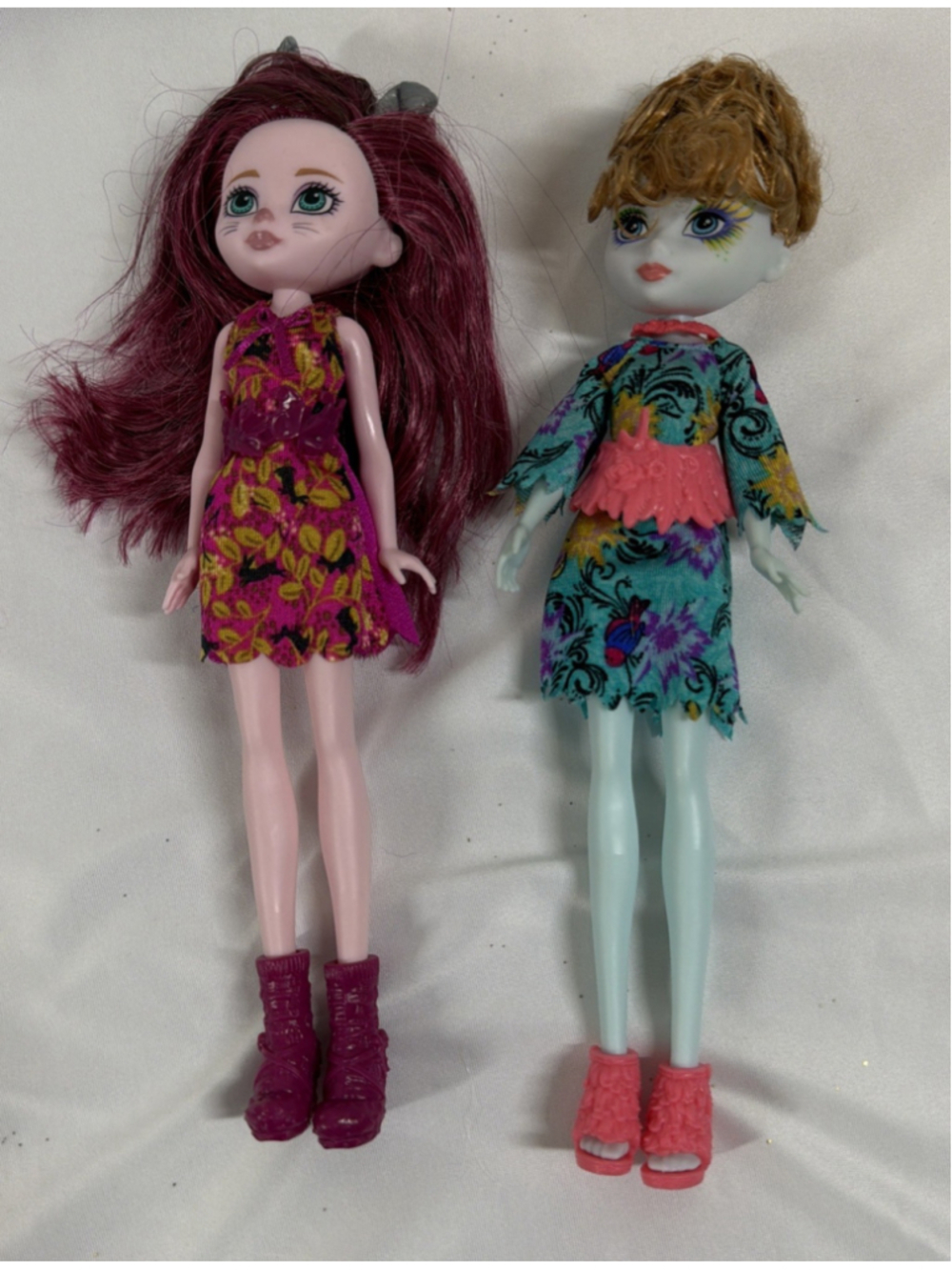 Ever after High Dragon Games Forest Pixie Lot of 2 Harelow & Featherly
